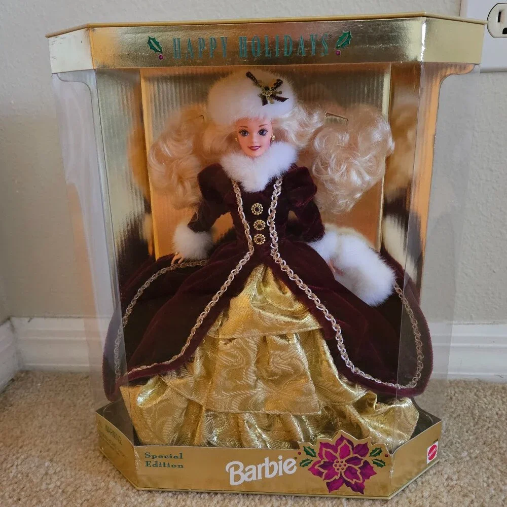 NRFB MATTEL 1996 SPECIAL EDITION COLLECTOR HOLIDAY CHRISTMAS BARBIE DOLL #15646